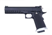 KJ Works HI-CAPA 5.1 Gas Pistol in Black (KP-06)