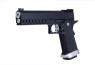 KJ Works HI-CAPA 5.1 Gas Pistol in Black (KP-06)