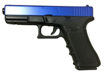 BROKEN//FAULTY-Y&P EU17 Heavy Weight Spring Powered Pistol in blue OR CLEAR 