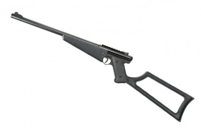 KJ Works Ruger MK1 Carbine Rifle in Black - bbguns4less