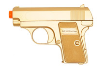 Double Eagle P328 Spring pistol bb gun in gold