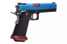 Armorer Works Custom Hi-Capa Split Blue Slide Red Barrel (AW-HX1005