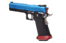 Armorer Works Custom Hi-Capa Split Blue Slide Red Barrel (AW-HX1005