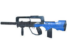 Double Eagle M46A Spring bb gun in blue