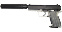 Blackviper USP Style Tactical Gas Pistol inc Silencer 