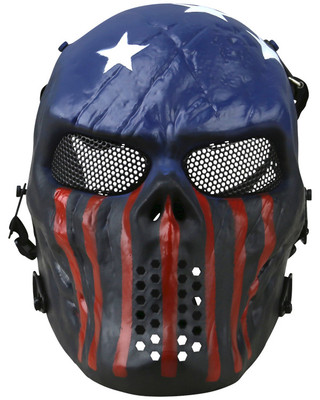 Kombat UK - USA SKULL AIRSOFT MASK