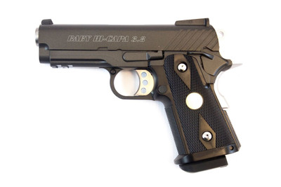 WE Baby Hi-capa 3.8 Twilled Groove in Black