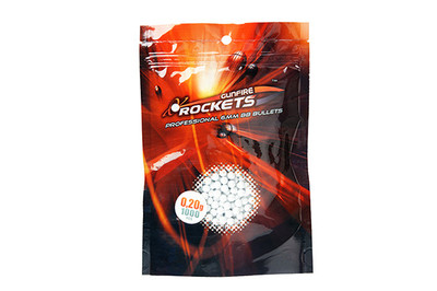 Rockets Professional 0.20g x 1000 BB pellets in Bag