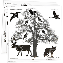 Anglo Arms Tree Targets 50 x 14cm pack of 50