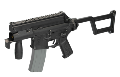 ARES Amoeba CCC M4 Airsoft Gun with foldable stock in black