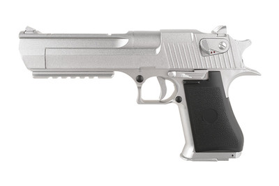 Cyma CM121 D-Eagle Electric Airsoft Pistol AEP in Silver - bbguns4less