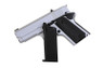 Army Armament R45 Detonics .45 GBB Full Metal pistol in Silver