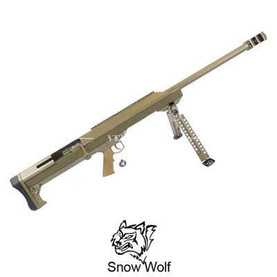 Snow Wolf Barrett M99 Sniper Rifle In Tan Bbguns4less