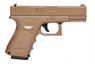 Galaxy G15 Full Metal Pistol in Tan