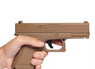 Galaxy G15 Full Metal Pistol in Tan