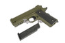 Galaxy G25 K Warrior Metal pistol With Rail in Olive Green