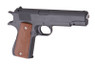 Galaxy G13H M1911 Metal Pistol with Holster in Black