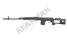 KOER SVD Airsoft Sniper Rifle Dragunov in Black