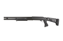 CYMA CM363 Benelli M3 (Super 90) Shotgun in Black - bbguns4less