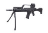 JG Works G36 KV Tactical Style Airsoft Rifle with Bipod in Black