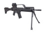 JG Works G36 KV Tactical Style Airsoft Rifle with Bipod in Black