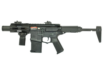 Ares Amoeba "Stubby" Honey Badger AEG in Black