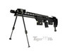 S&T DSR-1 Gas Airsoft Sniper Rifle with bipod in Black