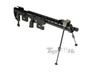 S&T DSR-1 Gas Airsoft Sniper Rifle with bipod in Black