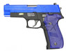 WE F228 Tactical S Series Gas Blowback Pistol in Blue WE F228 Tactical S Series Gas Blowback Pistol in Blue