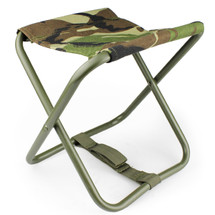 Mini Outdoor Folding Stool Camping Chair in DPM