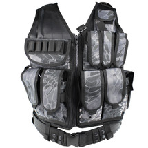 WoSport Tactical Mesh Vest in Kryptek Typhon Camo