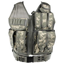 WoSport Tactical Mesh Vest in ACU Camo