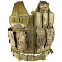 WoSport Tactical Mesh Vest in Nomad Camo