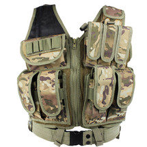WoSport Tactical Mesh Vest in Multi Cam