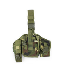 WoSport Ultimate Molle Leg Holster in Woodland DPM