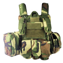 WoSport CIRAS Combat Vest in Woodland DPM