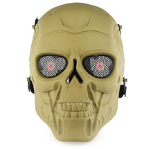 Wo Sport Terminator T800 Airsoft Mask in Tan