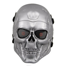 Wo Sport Terminator T800 Airsoft Mask in Silver