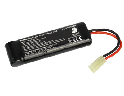 Bulldog 8.4v 1600mah ni-mh Brick Airsoft Battery