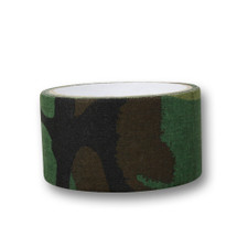 Wosport Fabric Tape 50mm wide in Woodland Dpm