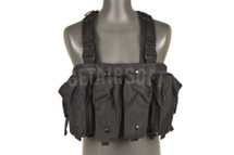 WoSport 4 Pouch Tactical Vest in Black