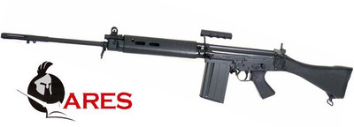 Ares L1a1 Slr Airsoft Rifle Aeg In Black Bbguns4less