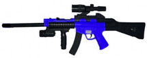 Cyma HY0150C Spring Powered Rifle with long barrel in Blue/Black