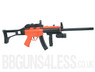 Cyma HY017C Spring Powered Rifle with long barrel in Orange/Black
