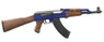 Cyma ZM93 AK47 Spring Rifle in Blue