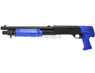 Double Eagle M56b pump action bb shotgun in blue/black