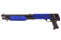 Double Eagle M56B Pump Action Shotgun Tri Shot in Blue
