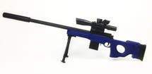 CCCP 929-2 Spring Sniper Rifle with Mock Scope & Bipod in Blue