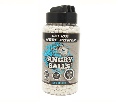 Angry Ball 2000 X 0.30G BB Pellets In Speed Loader Pot