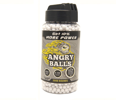angry ball bb pellets for bb guns 0.12g (6mm)